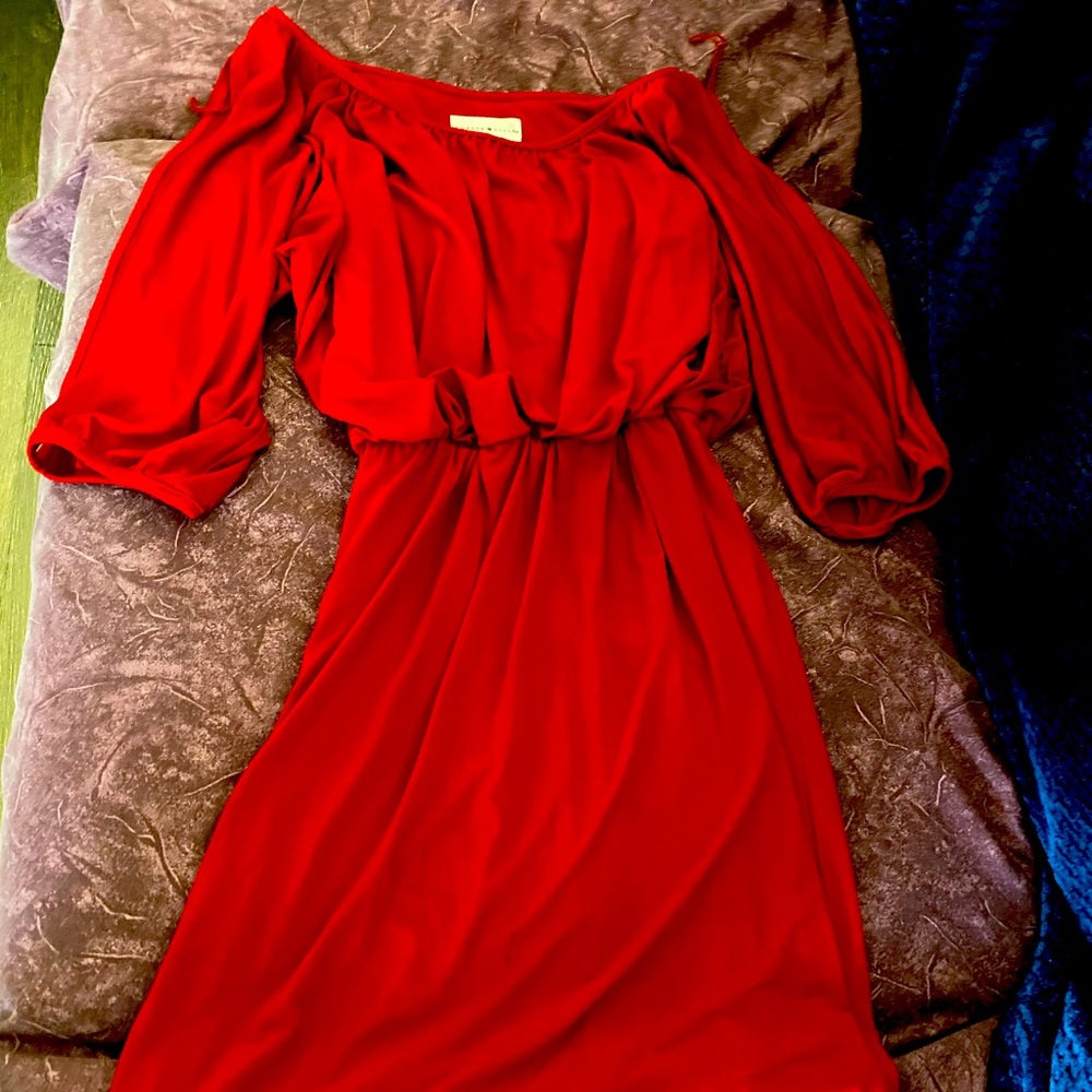 Red dress